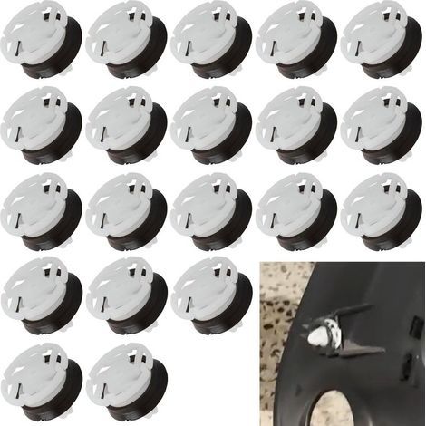 Clips de Fixation pour Garniture de Porte 7703077476, Clips de Fixation Voiture, Clips Garniture Compatible avec Peugeot 308 Citroën DS4 Renault Me-Gane 3 Laguna 3 (20 PCS) (1/5)