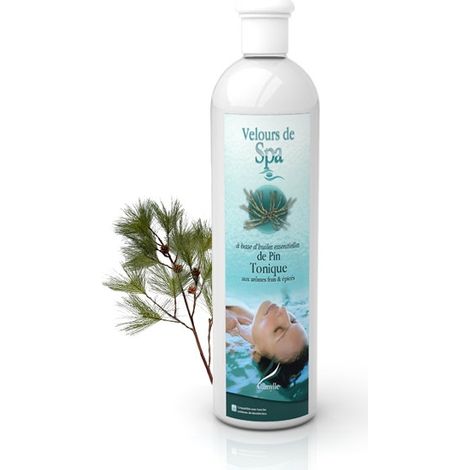 Parfum de Spa à base d'huiles essentielles de Pin Camylle 250 ml (1/2)