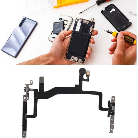 Câble de Bouton Volume et Power Flex de Remplacement pour iPhone 6S - Interrupteur Marche/Arrêt
