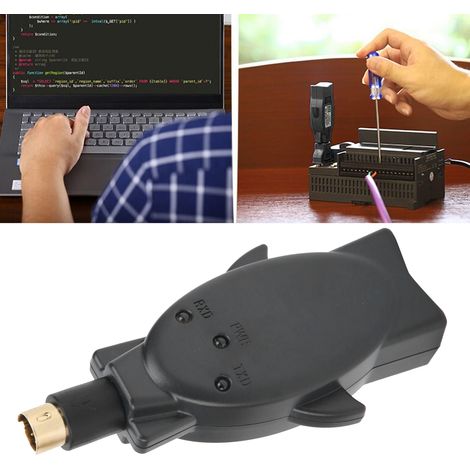 Câble de programmation d'automates programmables Mitsubishi compatible WIFI-FX-R, câble de communication série FX, communicateur WiFi sans fil. (1/5)
