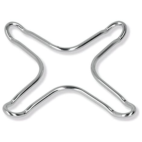 Set 2 riduttori cromati per fornelli - metaltex