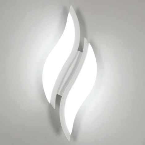 LED-Wandleuchte für den Innenbereich, moderne Wandlampe, Acryl-Wandleuchte für Wohnzimmer, Schlafzimmer, Treppenhaus, kaltweißes Licht (1/4)