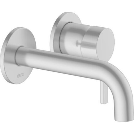 Mezclador monomando de lavabo KEUCO PLAN azul, instalación (1/5)