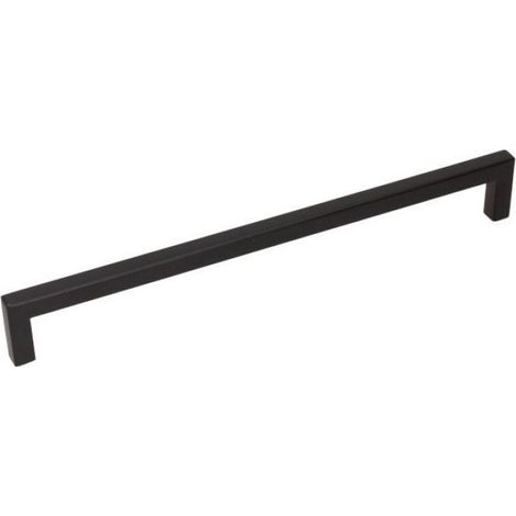 Poignée - Acier Inoxydable - 256 mm - Pour Meubles Cuisine Salle De Bain Salon - Noir Mat - 1 Pièce (1/3)