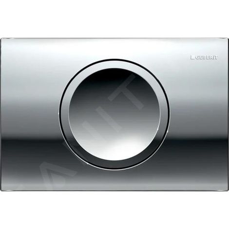 Geberit Delta15 - Plaque de déclenchement, chrome brillant 115.109.21.1 (1/2)