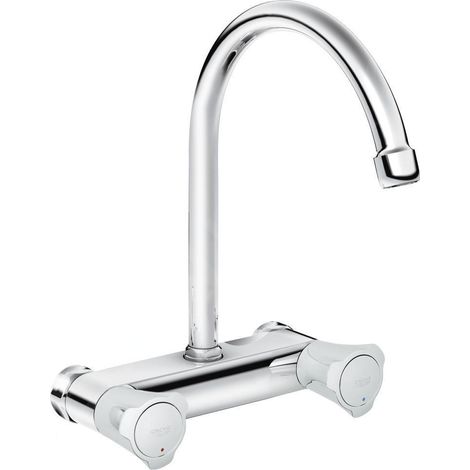 GROHE Costa L Mitigeur de cuisine - haut - bec haut - encastré - chrome (1/3)