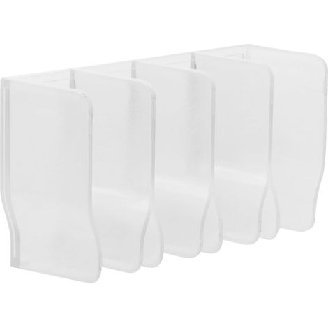 Étagère murale de salle bain INOOMP en plastique , installation facile , multifonctionnelle pour den (1/5)