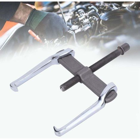 Extractor de cojinetes de dos mordazas de grado industrial estadounidense, herramienta extractora de cojinetes, extractor de cojinetes de dos mordazas ajustable para extraer cojinetes y engranajes peq (1/4)