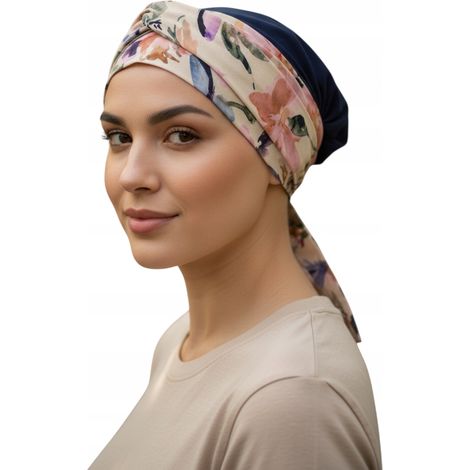 Lara 141-66, Kopftuch für Frauen aus Viskose, auch nach der Chemotherapie (1/5)
