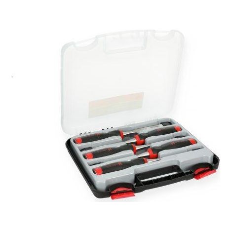 Set SPRO Maletín 5 Cinceles para Madera Acero 60 CrV