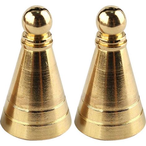 2 Stück Turmräucherstäbchenformen, Räucherkegel-Herstellungsformen, DIY-Turmräucherstäbchen-Werkzeuge-3.50X2.00X2.00CM-Golden (1/3)