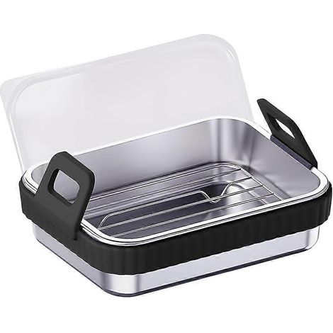Friteuse air cuisson plat silicone poignées cuisson Mould friteuse air friteuse air AF400EU AF451EU lave vaisselle sûr (1/5)