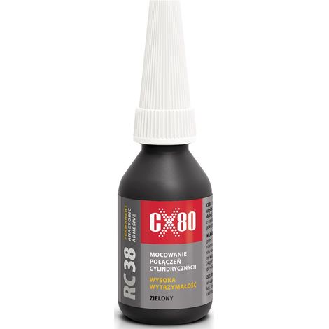 Colla per il montaggio di cuscinetti e anelli, verde, 10 ml - CX-037