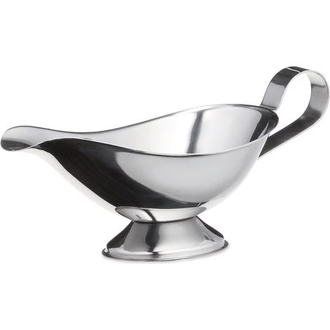 Tablecraft salsiera 150 ml in acciaio inox qualità professionale