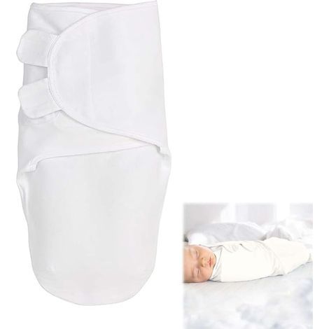 Baby Uni Pucksack, Premier Équipement Du Nouveau-Né, Bandeau Pour Bébés De 0 À 3 Mois, Confort De Sommeil Doux, 100% Coton, Respirant, Aide Au Sommeil (1/5)
