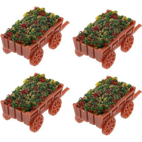 4-teiliges Miniatur-Blumenbeet (1/3)
