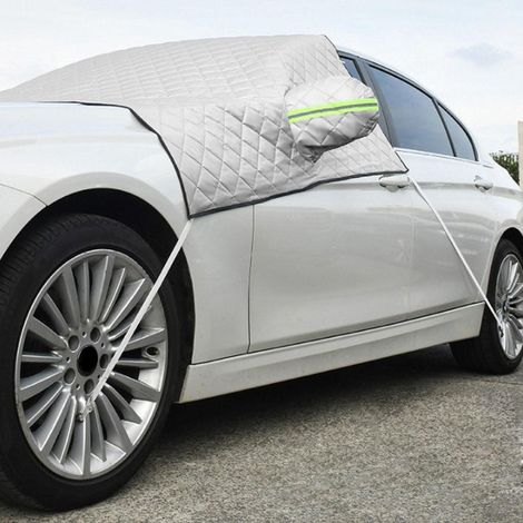 Pare-neige pour pare-brise de voiture, pare-neige épais pour l'hiver, pare-soleil, accessoires extérieurs de voiture (1/5)