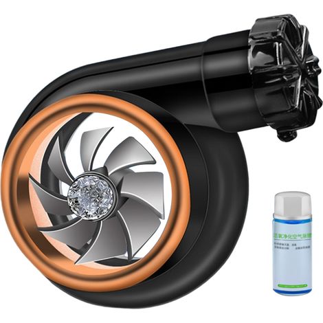 Diffuseur de parfum d'ambiance Turbo pour voiture, à clipser sur la grille d'aération. (1/5)