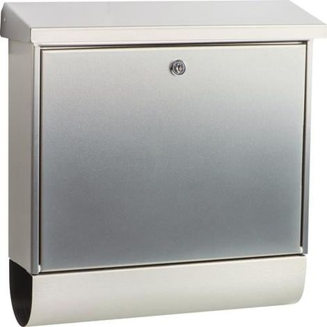 BURG-WÄCHTER Briefkasten InoxStar 4710 Ni H.315mm B.380mm T.115mm VA - 4710 NI (1/3)