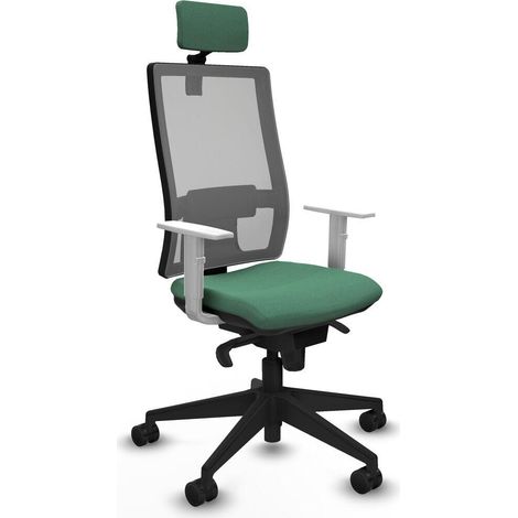 Piqueras et Crespo 4B066N2 Chaise de bureau vert émeraude (1/3)