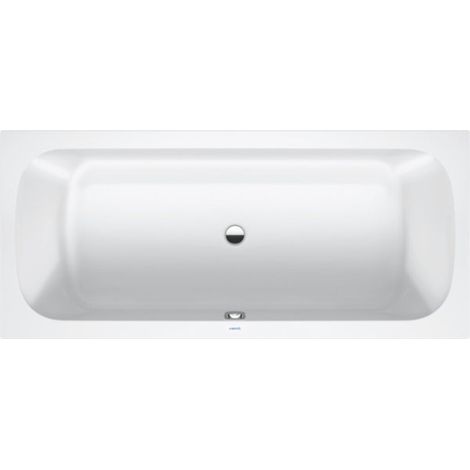 Baignoire encastrée QATEGO 1800x800mm, avec 2 inclinaisons pour le dos, blanche (1/2)