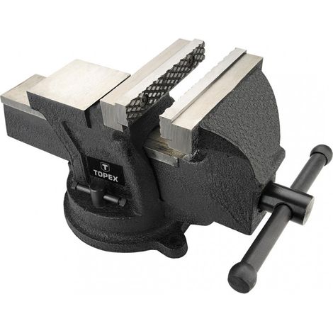 Tornillo de banco giratorio para metalurgia de 100 mm (1/5)