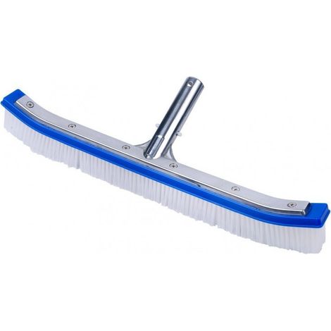 Brosse nettoyage piscine PVC avec renfort en alu largeur de 46 cm - jardiboutique (1/4)