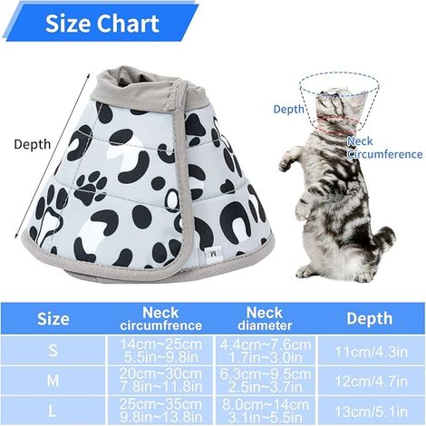 Cat Collar Grey L Adjustable (1/2)