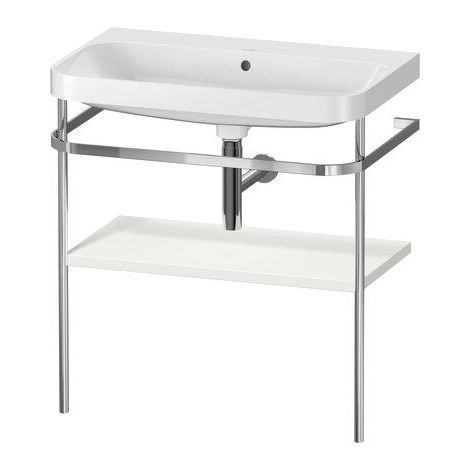 DURAVIT HP4837N3939 Console métal support au sol avec HD.2 Plus
