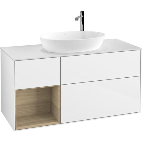 Villeroy & Boch G941PCGF Meuble sous-lavabo Finion G94 (1/2)