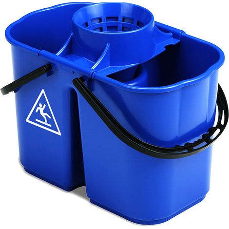 Secchio Fox blu doppio da 8+6 Lt.