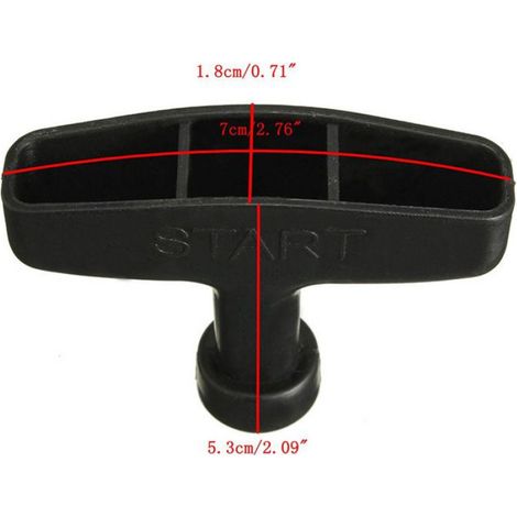 Corde de départ et poignée Compatible avec Tondeuse à gazon Briggs & Stratton 992366 600-Series (Pack of 3) (1/3)