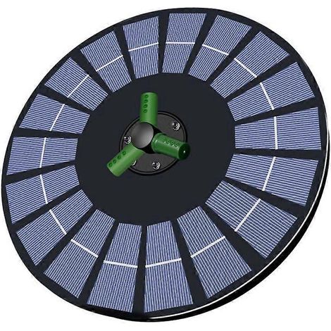 6-W-Solarpumpe für Springbrunnen mit Kabel, Solarbrunnen für Vogeltränke, Solar-Wasserbrunnen für Vogeltränke (1/5)
