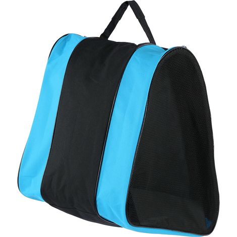 Wasserdichte, dreilagige, dreieckige Rollschuhtasche mit verstellbarem Schultergurt für den Outdoor-Einsatz, blau (1/5)