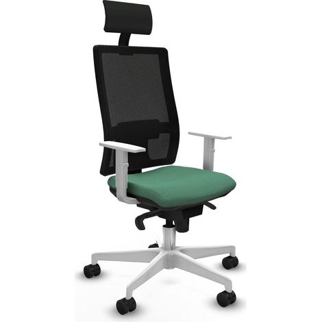 Piqueras et Crespo 4B026N1 Chaise de bureau vert émeraude (1/3)