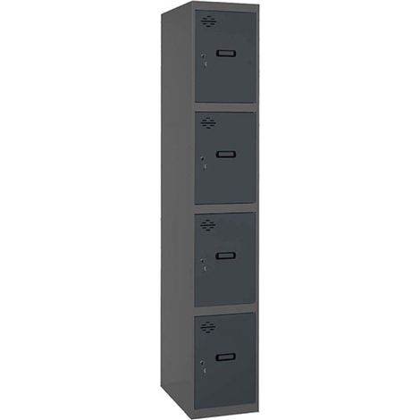 Casillero metálico SIMONLOCKER (180x40x50cm) ANTRACITA