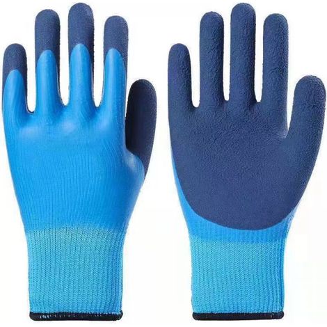Filiyano-Gants de travail enduits de latex pour hommes et femmes, gants imperméables antidérapants offrant une adhérence exceptionnelle, une (1/5)