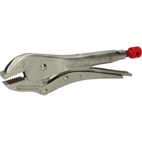 KS Tools Gripzange, gerade Backen, 45,5 mm, L=225 mm (1/4)