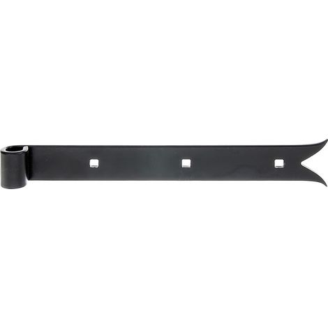 Bisagra de correa tipo cola de pez negra 300x35x14 mm ALBERTS