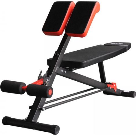 Banc de musculation Alger réglable acier noir (1/5)