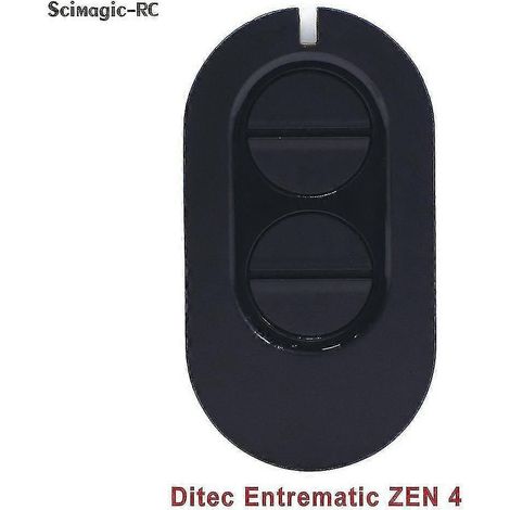 Télécommande 2/4 - 433 MHz, code tournant, style 2 (1/4)