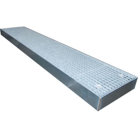 Bauer Bodenschutzwanne BSW 125, 2500 x 500 x 123 m, 111 l