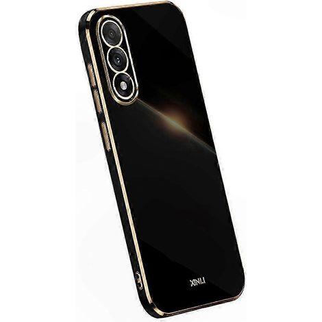 Coque TPU à cadre électrolytique pour smartphone 5G, protection fine et légère, étui robuste avec bordure métallisée, compatible téléphone moderne. (1/5)