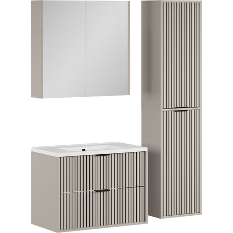 Meubles bain Ruford, Cachemire, 4 pièces, Vicco (1/5)