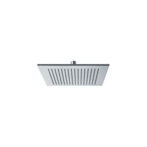POMME DE DOUCHE SLIM LAITON CARRE 20 CM - CRISTINA ONDYNA SD20051 (1/4)