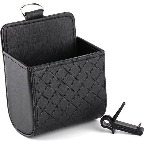 Allecto,Bolsa de almacenamiento para coche,Rejilla de ventilación,Negro,Negro,Bolsa de almacenamiento,Soporte para teléfono (1/5)