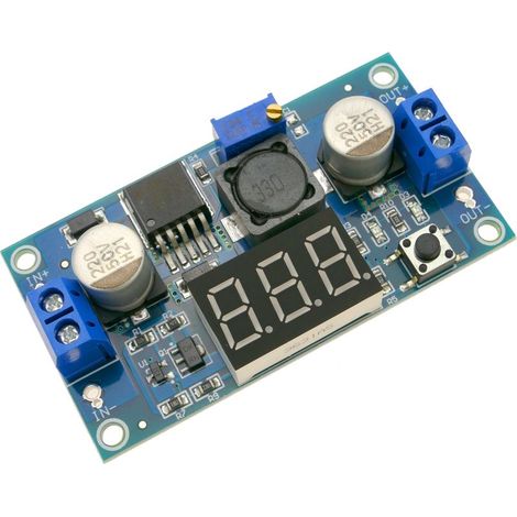 Alimentation avec amplificateur 15W+15W 12V avec potentiomètre TDA7297 DW-0427 (1/4)