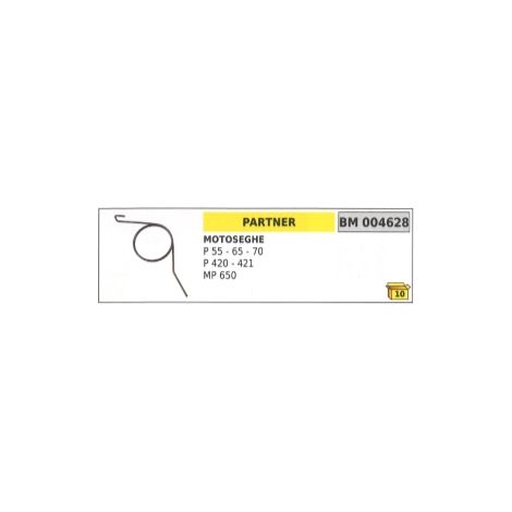 Muelle émbolo PARTNER motosierra P 55 - 65 - 70 - 420 - 421 MP650