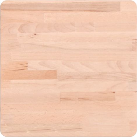 Dessus de table  Dessus de bureau  Plateau de table 40x40x1,5 cm carré bois massif de hêtre