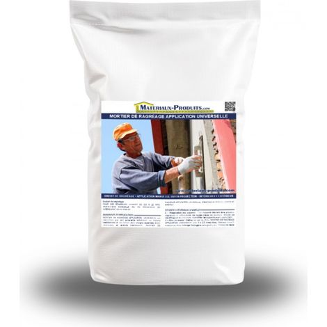 Mortier de ragréage application universelle Gris - 25 Kg Gris - MATPRO
